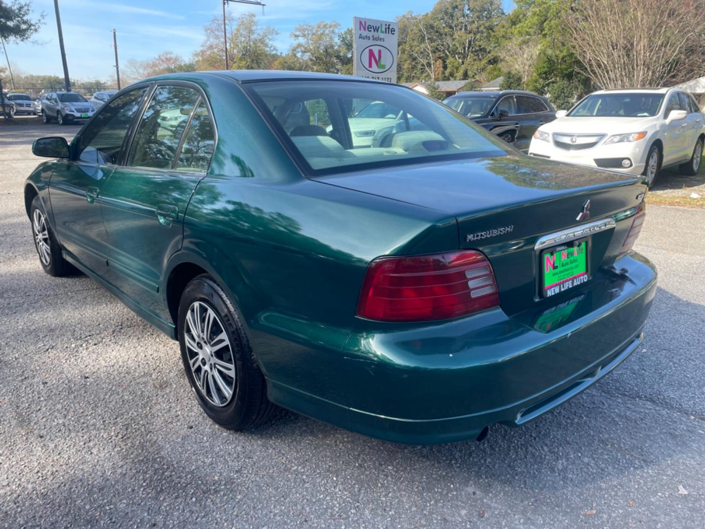 2001 GREEN MITSUBISHI GALANT ES (4A3AA46G31E) with an 2.4L engine, Automatic transmission, located at 5103 Dorchester Rd., Charleston, SC, 29418-5607, (843) 767-1122, 36.245171, -115.228050 - Shimmery Green Exterior, Clean Interior with AM/FM/AUX/USB, Power Windows, Power Locks, Power Mirrors. Runs Great! Only 92k miles!! Located at New Life Auto Sales! 2023 WINNER for Post & Courier's Charleston's Choice Pre-owned Car Dealer AND 2018-2023 Top 5 Finalist for Charleston City Paper's BEST - Photo#4